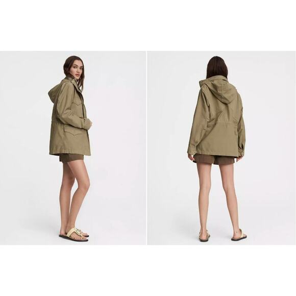 (4) $395 Rag & Bone M65 Field Jacket in Green Moss - Picture 3 of 6